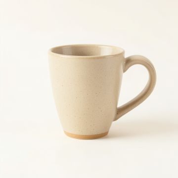 Cove Branch Ceramic Mug - Beige (synthetic illustration; no displayed measurements)