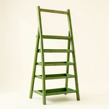 Fern Branch Empty Vertical Garden Frame - Green (synthetic illustration; no displayed measurements)