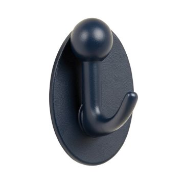 Heath Bend Wall-Mounted Robe Hook - Navy