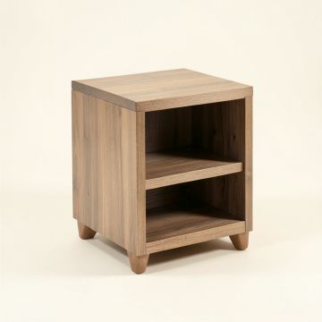 Inman End Table With Storage (synthetic illustration; no displayed measurements)