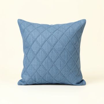 Shore Bluff Filled Accent Pillow - Blue (synthetic illustration; no displayed measurements)
