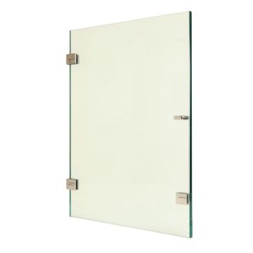 24.5 '' X 78 '' Frameless Fixed Glass Panel