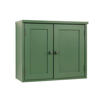 Holly Brook Wall-Mounted Entry Cabinet - Green
