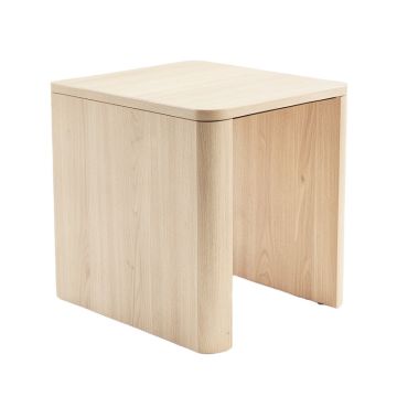 Oak Bridge Side Table - Beige