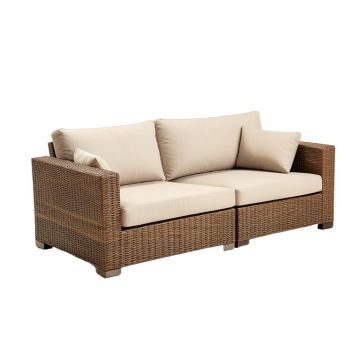 Elija Outdoor 2 Piece Sofa Seating Group With Cushions