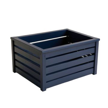 Stone Edge Empty Furniture-Style Litter Enclosure - Navy