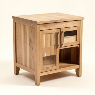 Allemans Kitchen Cart With Solid + Manufactured Wood (synthetic illustration; no displayed measurements)