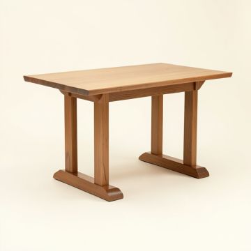 Rodin Solid Wood Dining Table (synthetic illustration; no displayed measurements)
