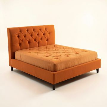 Hak Twin Tufted Upholstered Standard Bed (synthetic illustration; no displayed measurements)