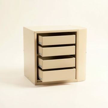 Bay Canyon Small-Parts Storage Drawer Cabinet - Beige (synthetic illustration; no displayed measurements)