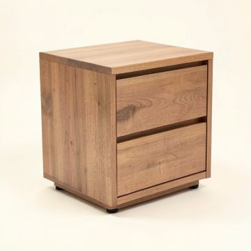Teter Solid Wood 2 - Drawer End Table (synthetic illustration; no displayed measurements)