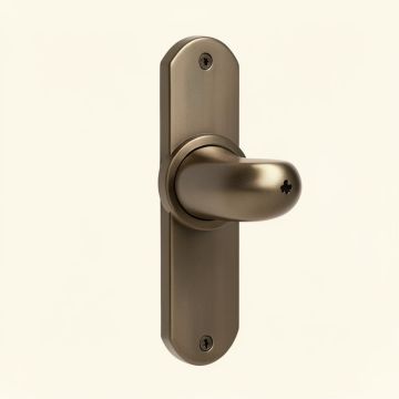 Broadway Privacy Door Lever With Rosette (synthetic illustration; no displayed measurements)