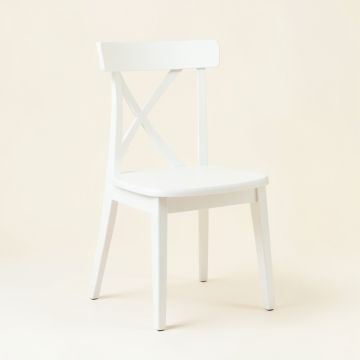 Stone Dell Dining Chair - White (synthetic illustration; no displayed measurements)