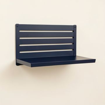 Spruce Dell Wall-Mounted Entryway Organizer Shelf - Navy (synthetic illustration; no displayed measurements)