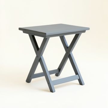 Dune Crest Compact Balcony Table - Gray (synthetic illustration; no displayed measurements)