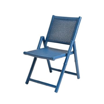 Cliff Bluff Folding Outdoor Chair - Blue