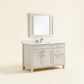 Aleta 60 '' Double Bathroom Vanity Set (synthetic illustration; no displayed measurements)