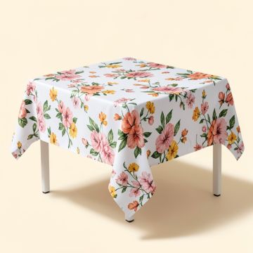 Kenyatta Floral Vinyl Tablecloth (synthetic illustration; no displayed measurements)
