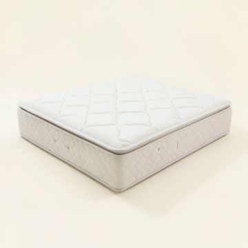 Two-Sided Queen 12 '' Plush Gel Memory Foam Mattress (synthetic illustration; no displayed measurements)