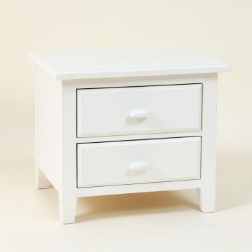 Field Canyon Nightstand - White (synthetic illustration; no displayed measurements)