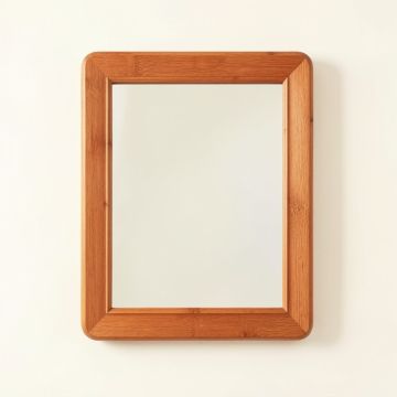 Sage Crest Framed Wall Mirror - Terracotta (synthetic illustration; no displayed measurements)