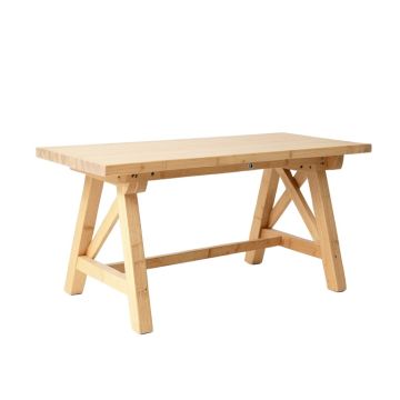 Aspen Dale Empty Workshop Workbench - Beige