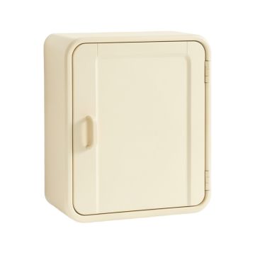 River Bend Wall-Mounted Laundry Cabinet - Cream
