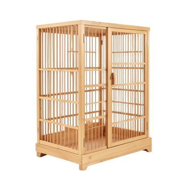 Lucille Aviary Free Standing Bird Cage With Food Access Door