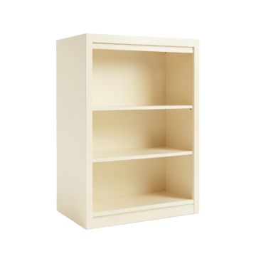 Olive Bluff Freestanding Bookcase - Cream (synthetic illustration; no displayed measurements)