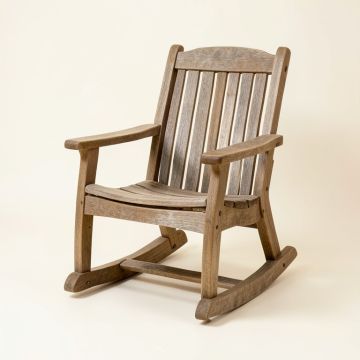 Cooney Wooden Porch Rocking Chair (synthetic illustration; no displayed measurements)