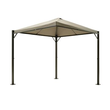 Naples 9 Ft. W X 12 Ft. D Steel Pergola With Canopy