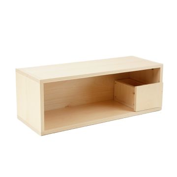 Moss Dell Shoe Storage Bench - Ivory