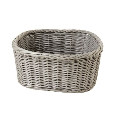 Birch Branch Empty Storage Basket - Gray