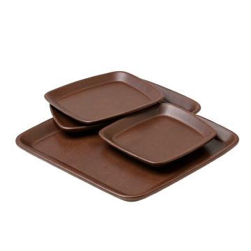 Poulan 4 Piece Coffee Table Tray Set