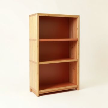 Vale Crest Freestanding Bookcase - Terracotta (synthetic illustration; no displayed measurements)