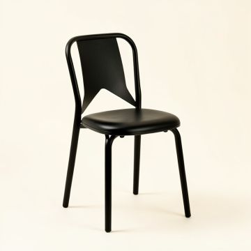 Maple Crossing Dining Chair - Black (synthetic illustration; no displayed measurements)