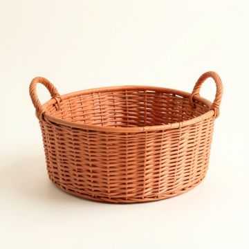 Birch Arc Empty Storage Basket (synthetic illustration; no displayed measurements)