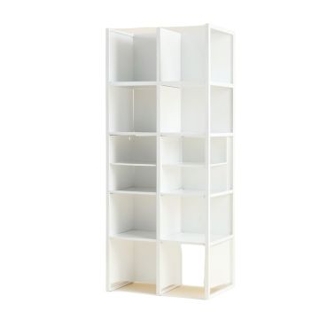 Glen Bend Empty Vertical Garden Frame - White