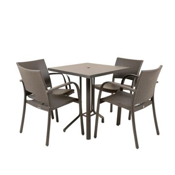 Bartolo Patio 3 Piece Bistro Set