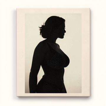 Celebrities Michelle Glamour Magazine Cover Photographic Print On Canvas (synthetic illustration; no displayed measurements)