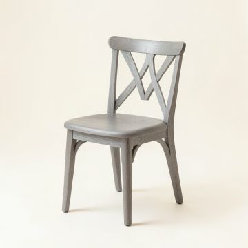 Field Branch Dining Chair - Gray (synthetic illustration; no displayed measurements)