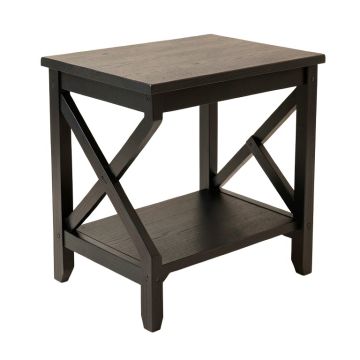 Cedar Canyon Side Table - Black (synthetic illustration; no displayed measurements)
