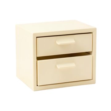 Harbor Bridge Small-Parts Storage Drawer Cabinet - Ivory