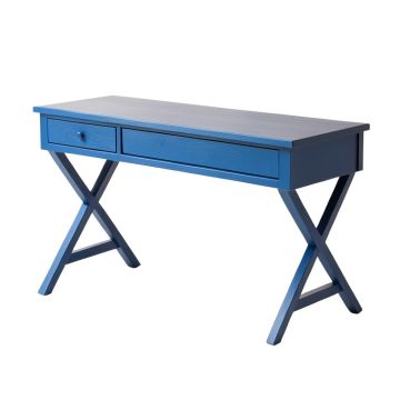 Summit Bridge Writing Desk - Blue