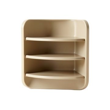 Alder Bluff Empty Mug-Storage Cabinet Insert - Beige