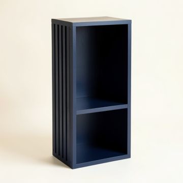 Cliff Canyon Narrow Cubby Tower - Navy (synthetic illustration; no displayed measurements)