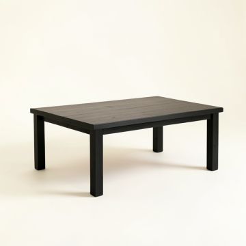 Vale Bridge Coffee Table - Black (synthetic illustration; no displayed measurements)
