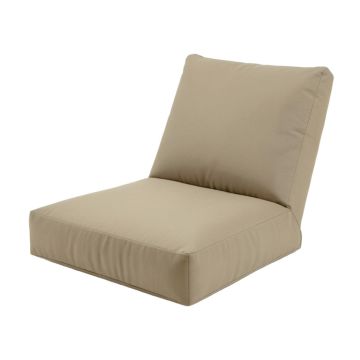 Indoor/Outdoor Spun Polyester Chaise Lounge Cushion