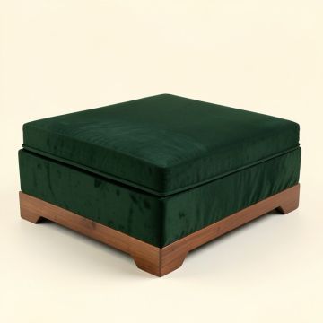 Sumner 84.24 '' Velvet Square Arm Sleeper (synthetic illustration; no displayed measurements)