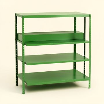 Fern Bridge Empty Seed-Starting Shelving Unit Without Lights - Green (synthetic illustration; no displayed measurements)